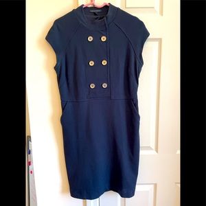 Banana republic Navy blue sailor inspired dress